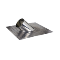 DW ECO loodvrije loodslab 45°/60° - Ø 80/130, RVS