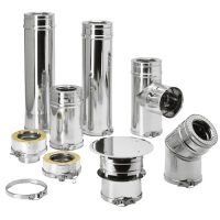 Dubbelwandig 80/130mm