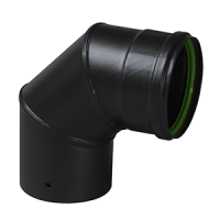 EW 90 graden bocht 100mm⌀