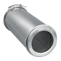 DW Nisbus 50cm 80/130mm⌀ zwart