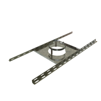 DW Verdiepingsondersteuning 80/130mm⌀ + rail