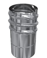 Onder aansluiting EW/Flex 100mm