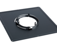 300x300mm vierkant Plafondplaat zwart flex 100mm