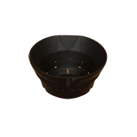 Brennertopf ohne Auflage