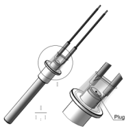 Keramisch | Dicht | 300W | Flanch