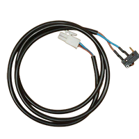 Mikroschalter inkl. Kabel 1 m  (Pelletbehälterdeckel; Feuerraumtüre, Ascheladetüre,  2 x Schwenkrostmotor)“