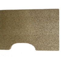 Vermiculieten achterwand p/s. (ABE203415)